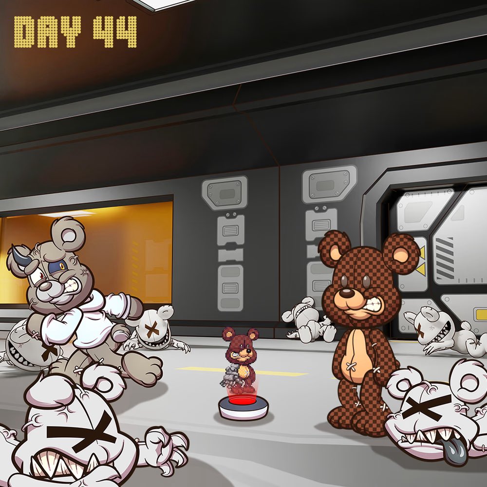 today is my last day of <a href="/killalabs/">KillaLabs Research</a> and shit is getting freaky. cant wait to get the fuck out of here ☠️🐻 <a href="/killabearsnft/">KILLABEARS 🐻</a>