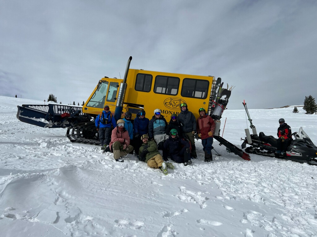 Work hard, play hard! Our Front Range managers showing us how it's done at Monarch Mountain this past week! #livethepassion