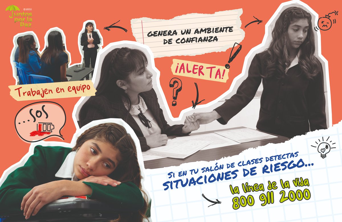 saludmentalmich's tweet image. 🌟No tengas miedo de contarle tus problemas a tus profesores o a tus amigos.

👉 Si necesitas ayuda, marca a la ☎️«Línea de vida»: 800 911 2000 y recuerda que siempre hay una mejor opción.

#sepmx #JuntosPorLaPaz☂ #Cuidémonos #CuidémonosJuntos