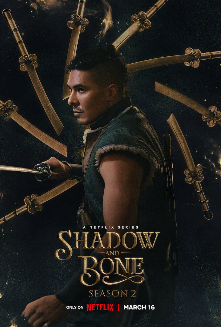 Nieuwe Shadow & Bone S2 karakterposters op Netflix België 