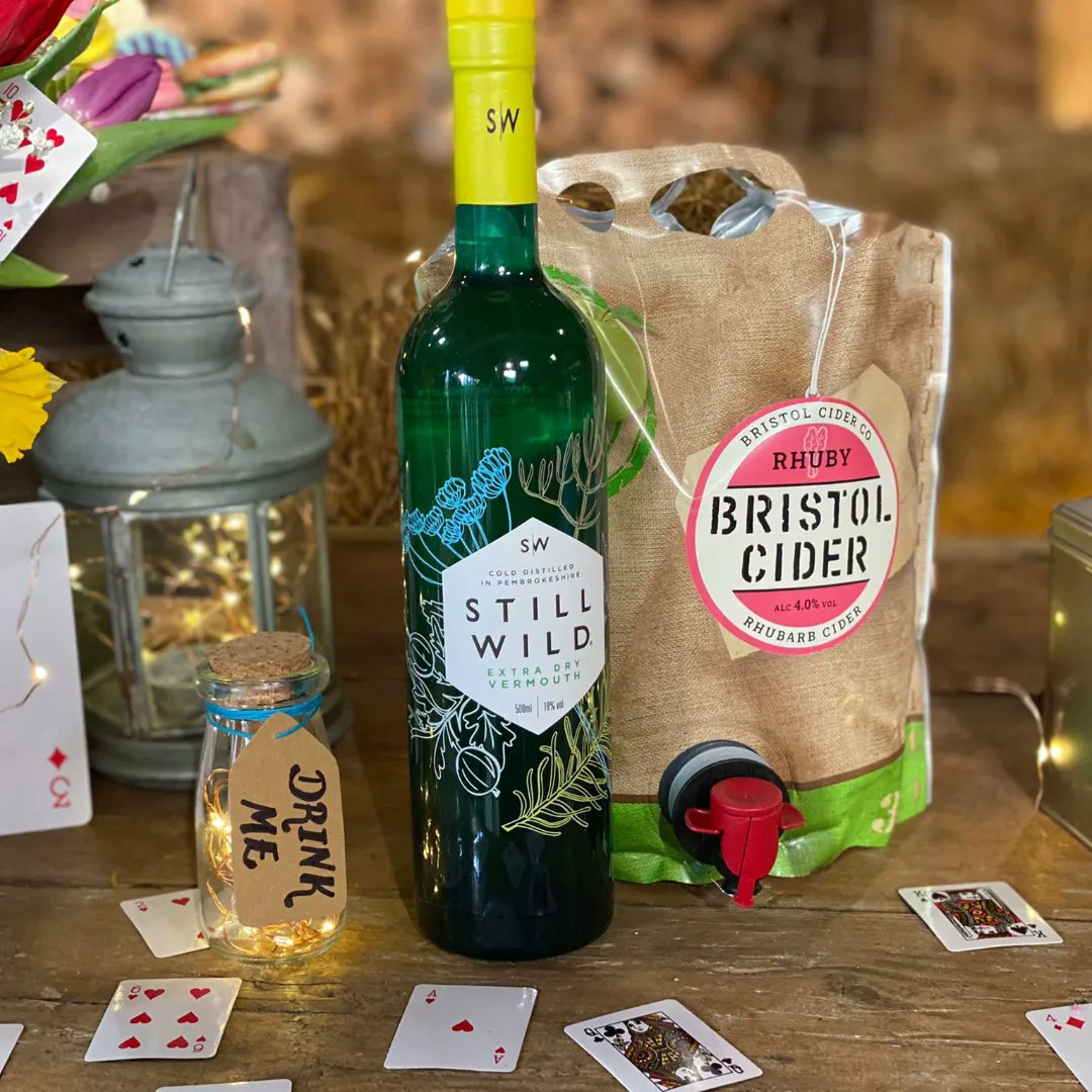 BristolCiderCo's tweet photo. Looking forward to being a part of The March Hare's @TVsAndyClarke 'Best of British' Alice in Wonderland tea party this Sunday on @itvstudios Love Your Weekend with Alan Titchmarsh. https://t.co/7igbrDXEmu