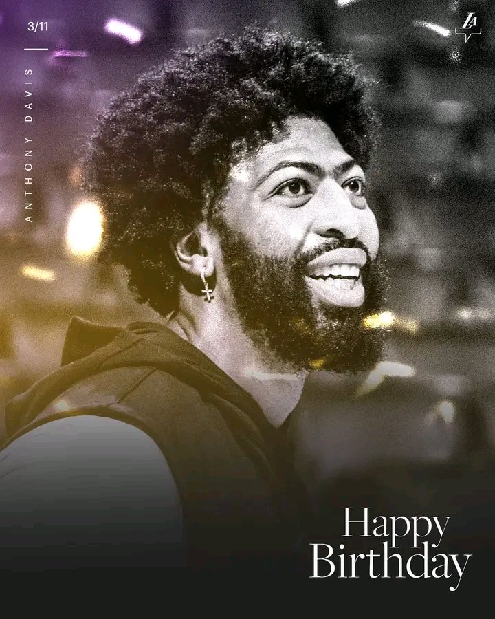 Happy Birthday Anthony Davis  