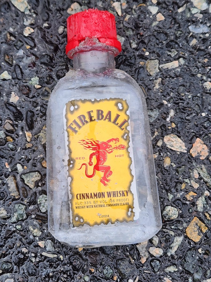 LitterRandom's tweet photo. I wonder why I always find empty liquor bottles in @DollarTree parking lots. Correlation? https://t.co/ZQh3eLj3iY