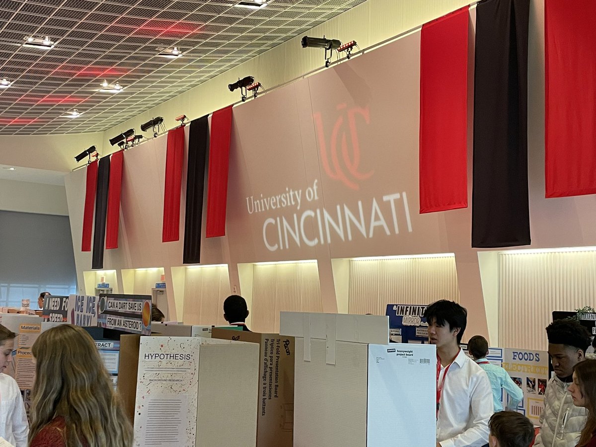 <a href="/LakotaDistrict/">LakotaLocalSchools</a> students representing strongly at the Southwest Ohio Science and Engineering Expo at the University of Cincinnati!!! #WEareLakota <a href="/lakotaleads/">Lakota LEADS</a> @Freedom_Lakota <a href="/INDY_Lakota/">Independence Elementary</a> <a href="/AdenaElementary/">Adena Elementary</a>