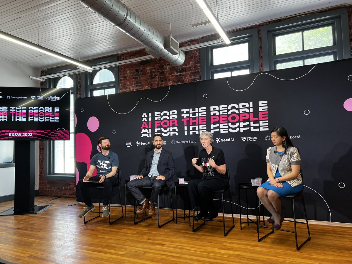 aebrandenburger's tweet image. @HeatherAnWilson is doing amazing work to create access to quality education in El Paso, TX! Join us live: aiforthepeople.tech
#AIforthepeople @TheBridgeWork @SeedAIOrg #ai #sxsw