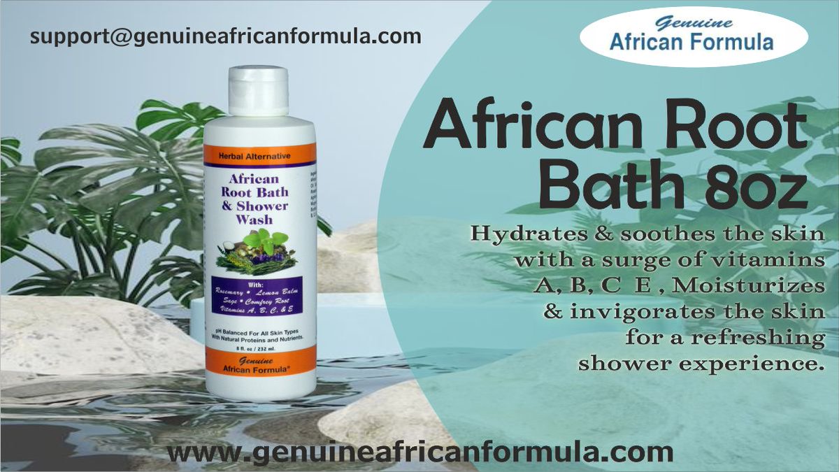 AfricanFormula's tweet image. Order Now African Root Bath 8oz which is rich, natural ingredients &amp;amp; more- cutt.ly/e80snVX

#AfricanRootBath8oz #GenuineAfricanFormula #NineHerbsTreatment #SkinCare #BotanigelNineHerbsBath8oz #BotanigelSkinTreatment #Skin #NaturalSkin #HealthySkin #Natural #Beauty