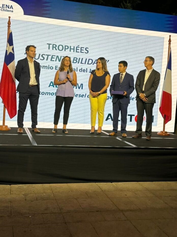 Ferrocarril Antofagasta recibe premio de Sustentabilidad 2022
rieles.com/front/ferrocar…
<a href="/EquipoFCAB/">FCAB</a> <a href="/Alstom/">Alstom</a> <a href="/MTTChile/">Ministerio de Transportes y Telecomunicaciones</a>