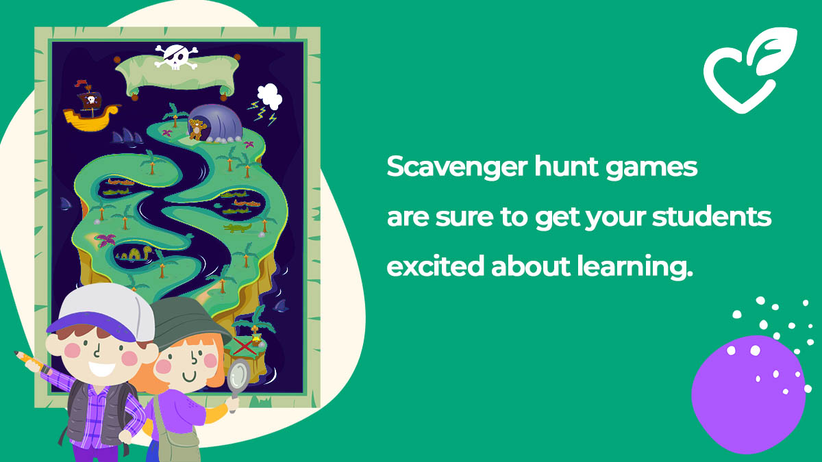 FrizzmoApp's tweet photo. Scavenger hunt #Games are sure to get your students excited about #Learning. And not only will they help your students master academic material, they’ll also improve their teamwork skills. https://t.co/XM8QBzlfB4 https://t.co/f2nTUSmCXt