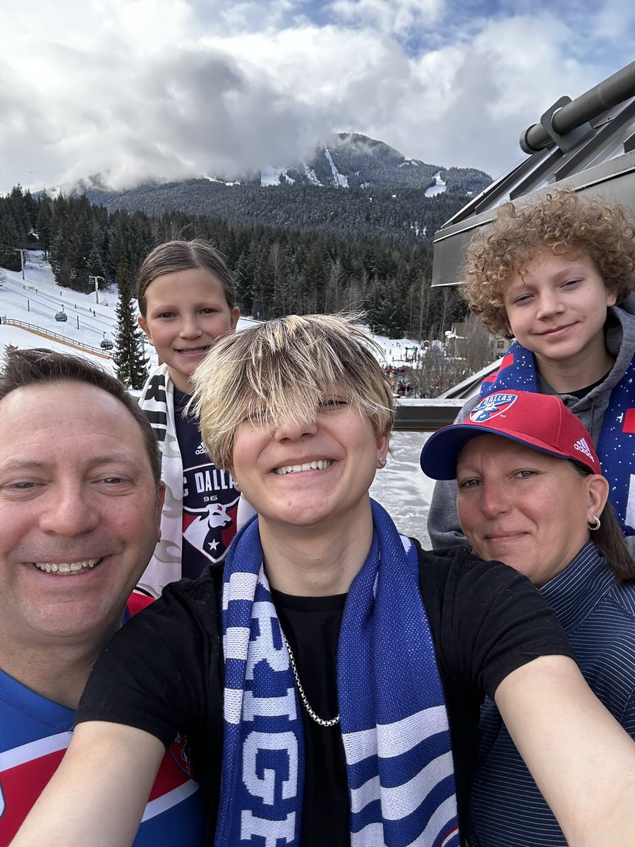 WilliamBasil's tweet photo. Thank you @WhistlerBlckcmb for an epic week, now off to see @FCDallas play @VancouverWhite1   #DTID https://t.co/XWQv9PE8vW