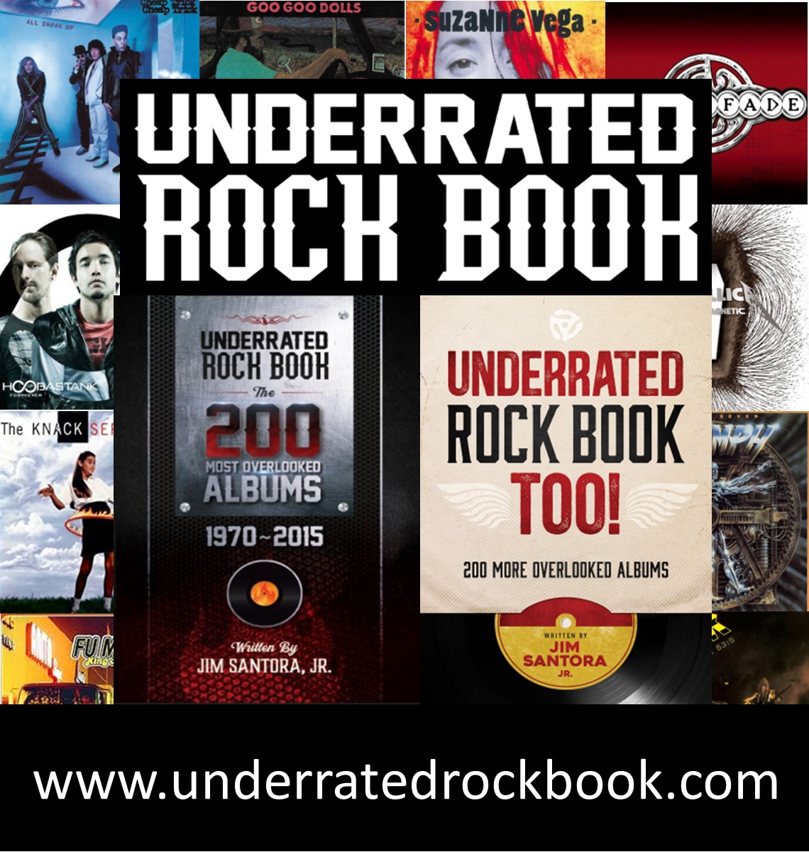 When you buy both <a href="/URockBook/">Underrated Rock Book</a> you get 400 #overlooked, #underappreciated and #unknown #albums at your fingertips. Featuring greats from <a href="/acdc/">AC/DC</a> to <a href="/Metallica/">Metallica</a>, <a href="/ledzeppelin/">Led Zeppelin</a> to <a href="/GreenDay/">Green Day</a> and much more. #availablenow at <a href="/amazon/">Amazon</a> or where #books are sold.  underratedrockbook.com
