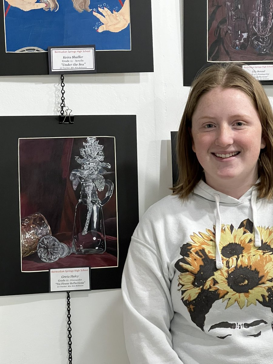BermudianArt's tweet photo. Greta has an eye for realism! #BSHSNAHS #WEareBermudian #bermpride @AreaGuild https://t.co/JmPddSoB4x