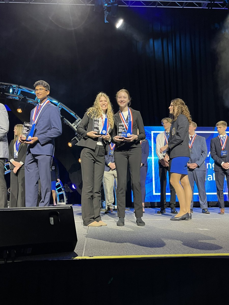 Last event of the day came with two more qualifiers for the International DECA competition!