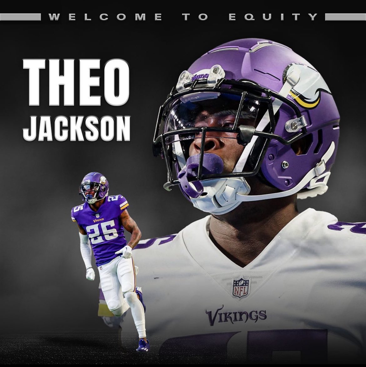 Equity Sports (@equitysports) on Twitter photo We would like to welcome Minnesota Vikings safety, <a href="/theo_jackson05/">🔸🔶Theo Jackson™</a> to the Equity Sports Family! 👏🏼 We would like to welcome Minnesota Vikings safety, <a href="/theo_jackson05/">🔸🔶Theo Jackson™</a> to the Equity Sports Family! 👏🏼