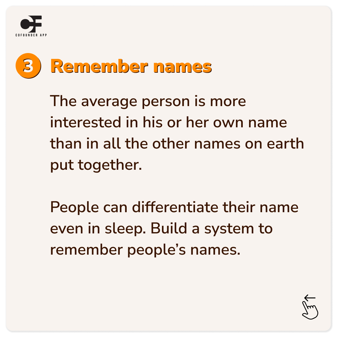 _cofounder_'s tweet photo. Top Takeaways from the Timeless Classic: How to Win Friends and Influence People!

Dale Carnegie developed a system of training that is unique - a combination of public speaking, salesmanship, human relations, and applied psychology.

Let’s look at some wisdom from the book: https://t.co/xERKGAPyZm