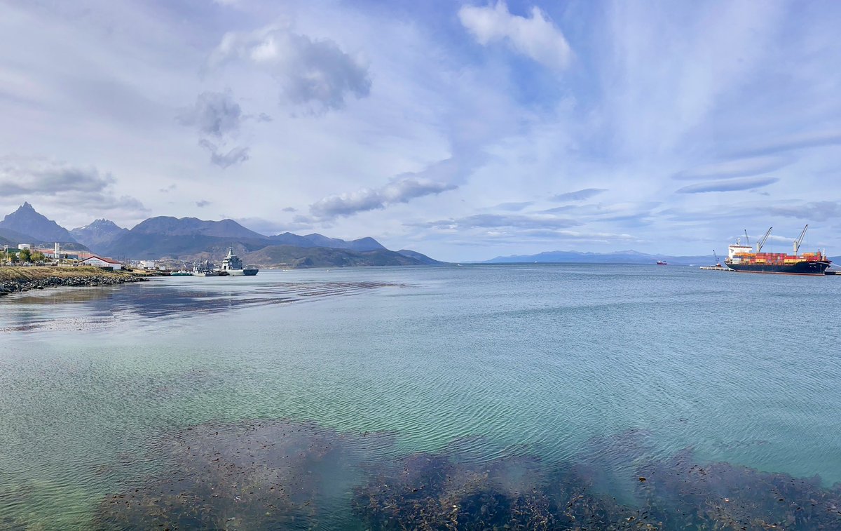 A view down the Beagle Channel