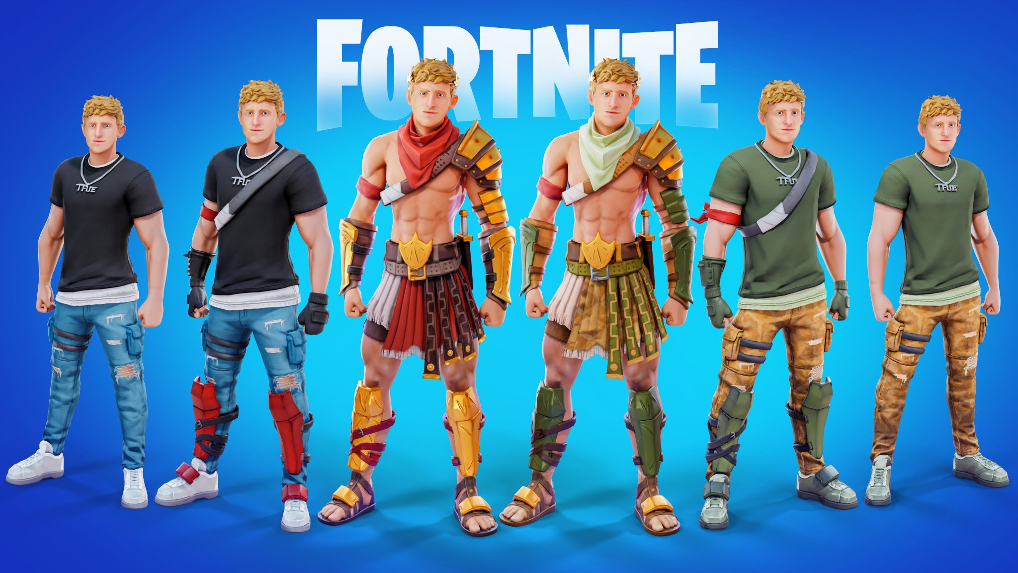 Trimix on Twitter "Tfue Fortnite Icon Series Skin Concept! The main