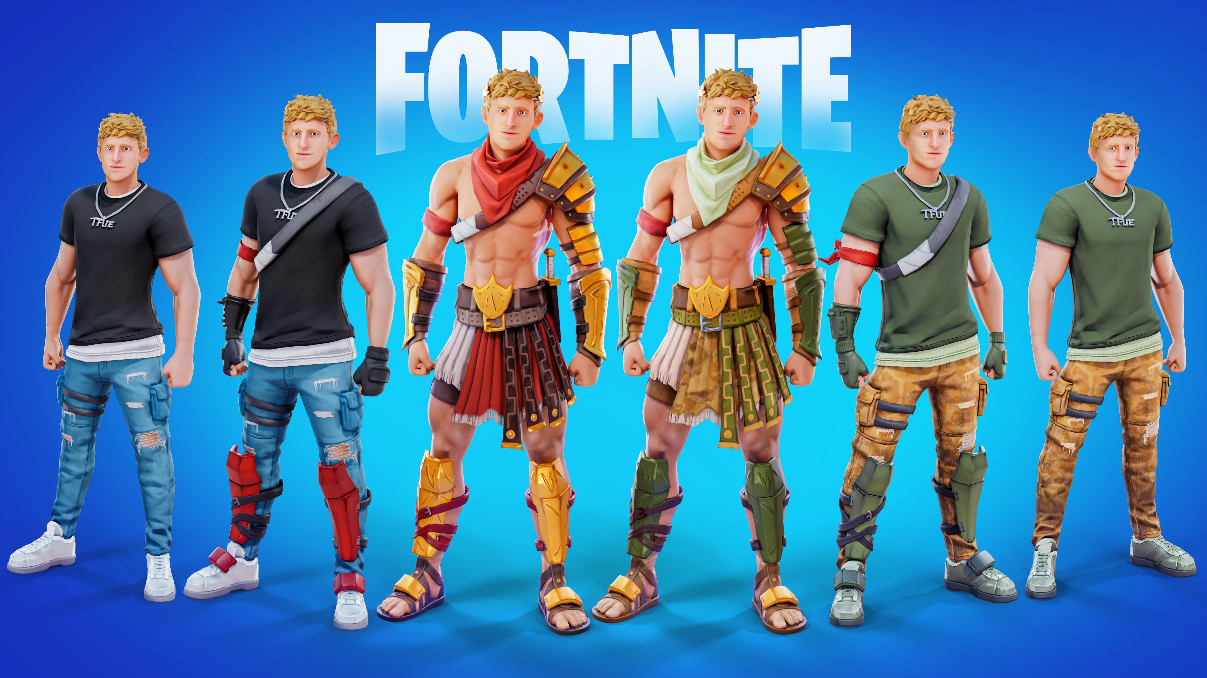 Trimix on Twitter "Tfue Fortnite Icon Series Skin Concept! The main