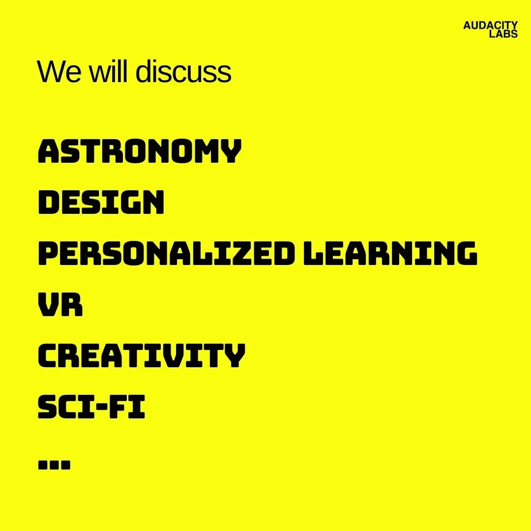 Fill the google form to get invite for our meetups!

bit.ly/AudacityMeetups

#AudacityLabs #Design
