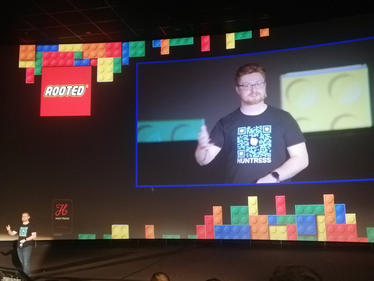 UnD3sc0n0c1d0's tweet image. Cerrando la @rootedcon de este año de la mano de @_JohnHammond en el track de #HackTricks