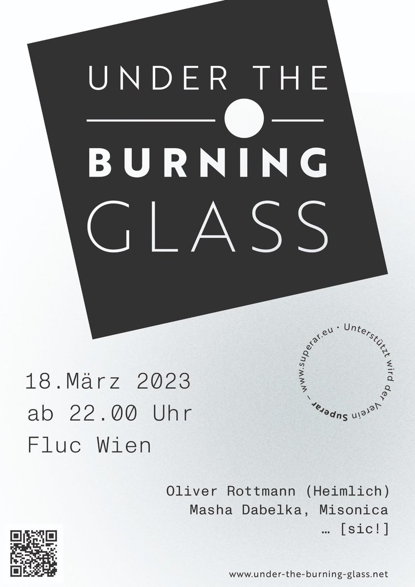 Dyrnberg's tweet photo. Heute in einer Woche.

Party für den guten Zweck. Ich freue mich über jeden Gast, der vorbeischaut.

#Fluc #Undertheburningtheglass https://t.co/KSU2ahnqSH
