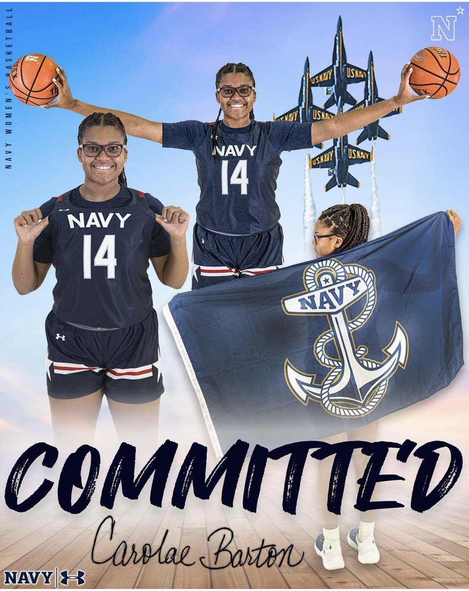 ⚫️🔴Congratulations to our very own <a href="/BartonCarolae/">Carolae Barton</a> on her commitment to <a href="/NavyWBB/">Navy Women's Basketball</a> 

#CadetFam #collegebasketball  #WCAC

🛡️⚔️🛡️⚔️