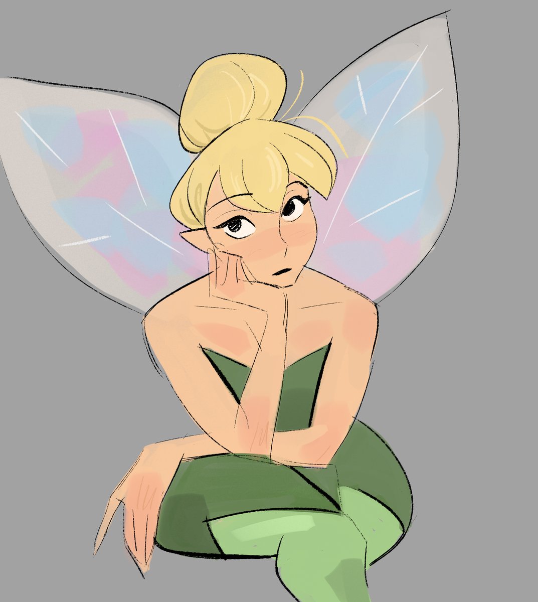 Tinkerbell - <a href="/ZEET_studio/">+猹鱼Zeet+</a>  session 
#tinkerbell #drawing #art #characterdesign #Disney #Fairy #doodle