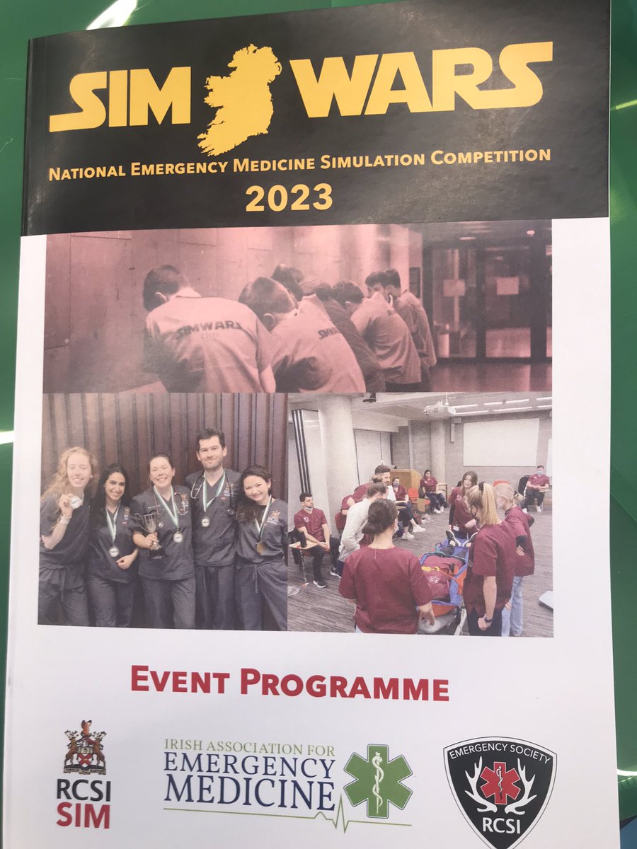 Brilliant day for emergency care in Ireland. Really positive. Thank you <a href="/RcsiEmssi/">RCSI Emergency Soc</a> <a href="/SimWarsIrl/">SimWars</a> <a href="/AssocEmergMedIE/">IAEM</a>