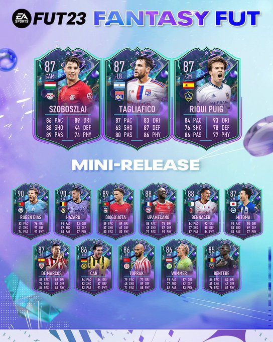 FIFA 23 Fantasy FUT upgrade tracker - Charlie INTEL