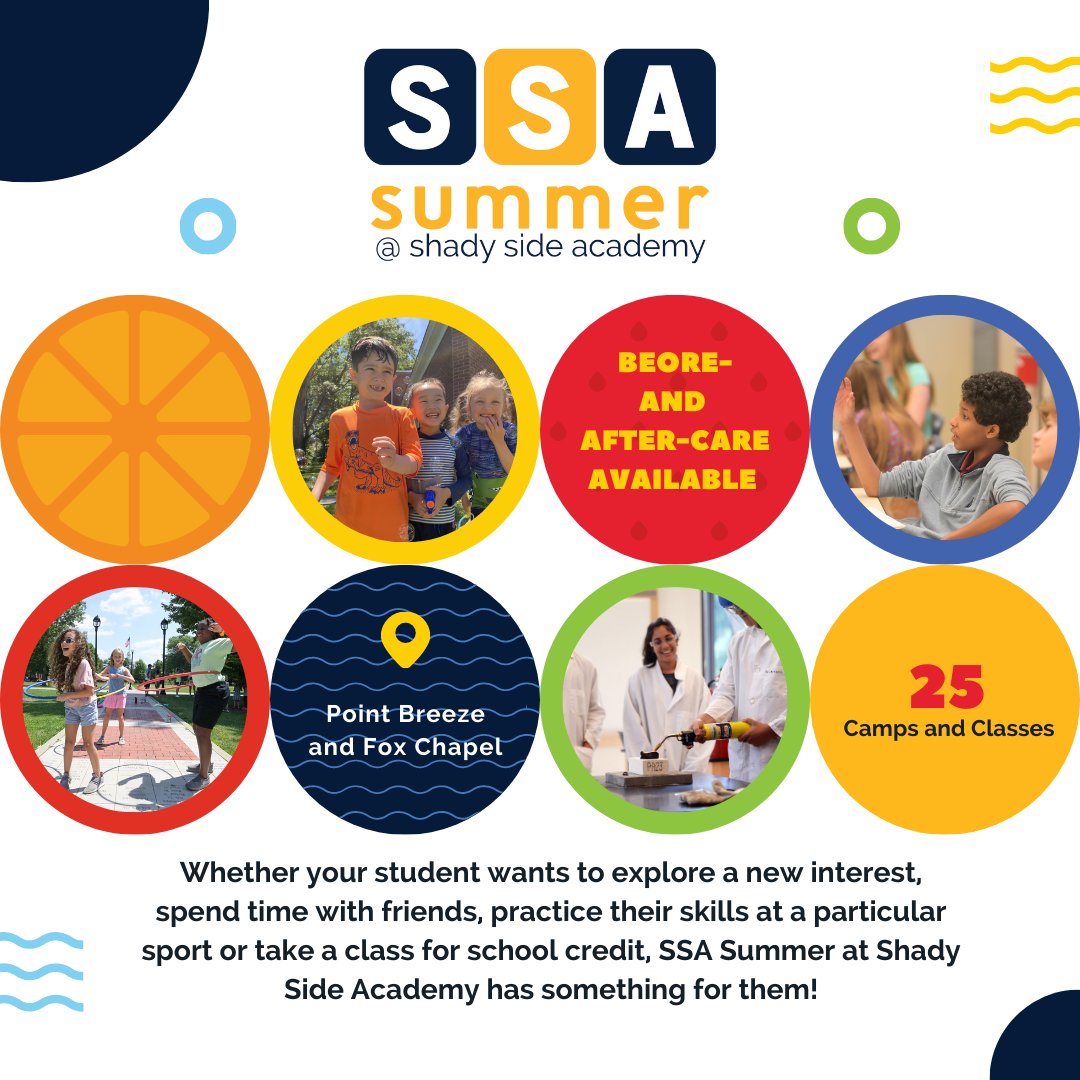 Whether your child wants to explore a new interest, spend time with friends, practice their skills at a sport or take a class for school credit, SSA Summer has something for everyone! hubs.li/Q01D-Mt10 #ssasummer