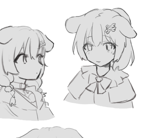 krsを描くのはむずっ!
顔の絵柄不安定すぎる😭 