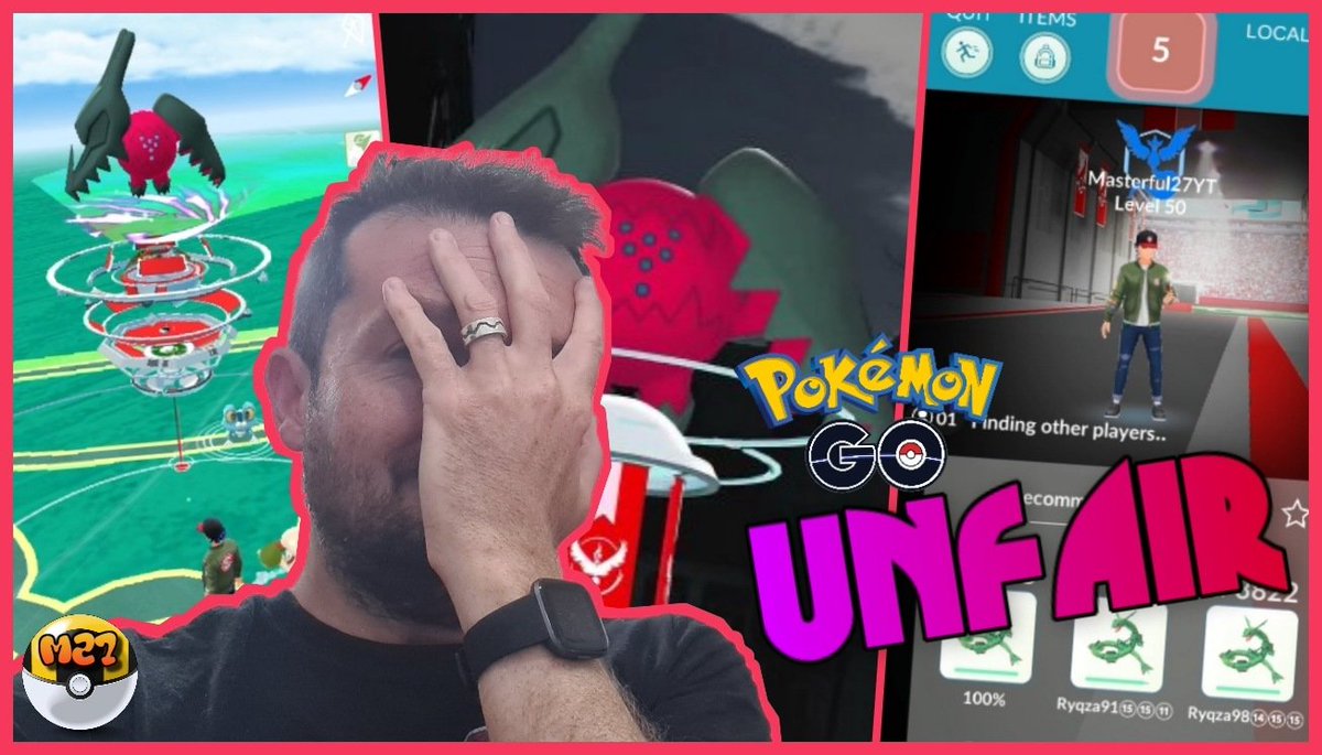 Masterful_27's tweet photo. 🆕️ VLOG UP ON #YOUTUBE 🚨
🤬 WHY REGIDRAGO IS UNFAIR!

➡️ https://t.co/WakGU6rA4k

#PokemonGo #YouTube #Content #Redgidrago #ContentWithContent https://t.co/hoa7cNVslh