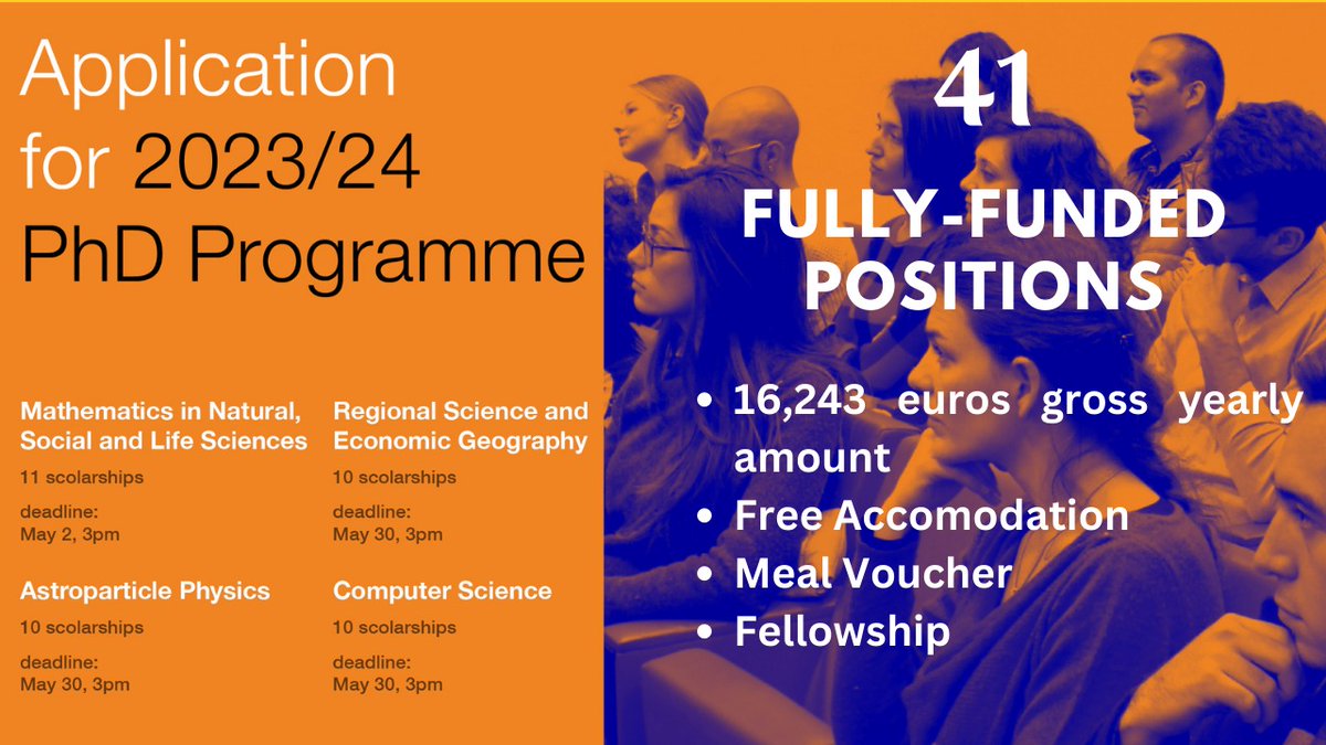 tinuaderose's tweet photo. Ready to level up your academic game? Check out our latest video featuring 41 fully-funded PhD scholarships in Italy - don't miss your chance to pursue your dreams!
https://t.co/pexFUh0tMA
#PhDscholarship #Scholarships #StudyinItalyforfree #PhDscholarship2023 https://t.co/dkM5HGUDFO