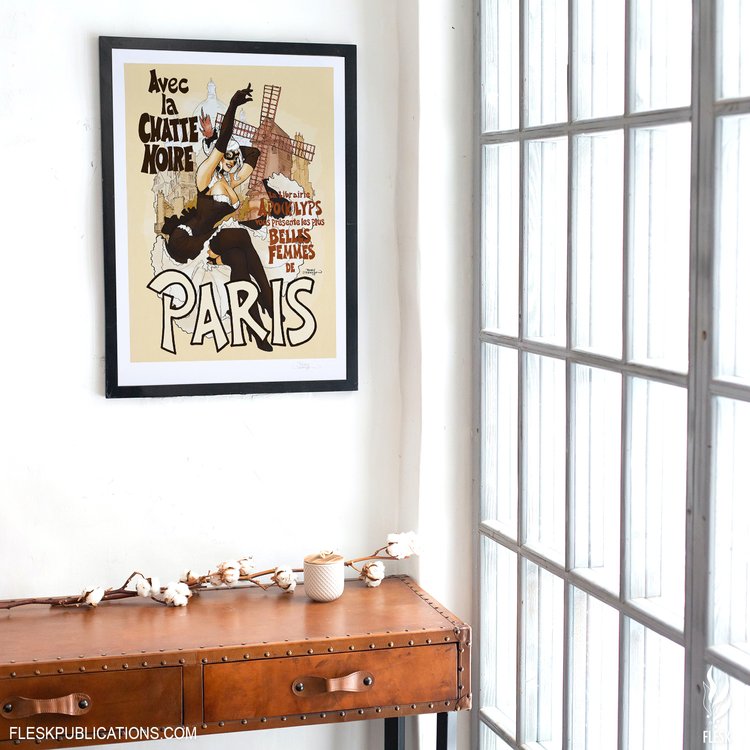 Terry Dodson on Twitter "PARIS This luxurious 18 x 24" print utilizes