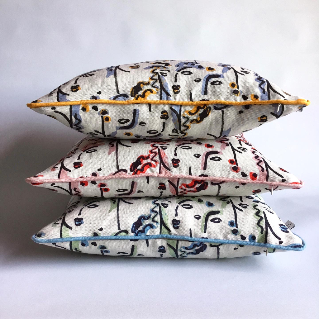 Surface pattern designs influenced by nostalgia and family heritage. Amy Stubbs develops her designs using both manual and digital print-making techniques, later applying them to home furnishings and fine art prints.

Amy will be showing at venue 51 during our open weekends …