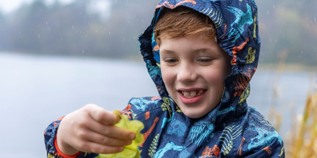 Wet weather is no match for our waterproof gear, from jackets to wellies, you can keep them dry from head to toe 🌧️