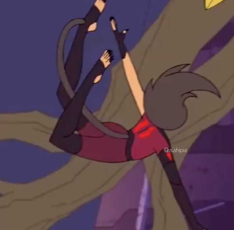 ⠀oh god. 
⠀oh no.
⠀she’s sent FLYING.