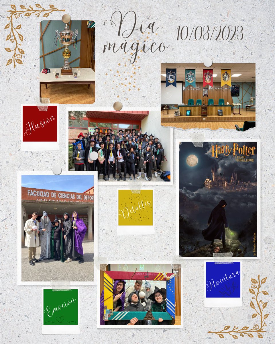 CarmenNm95's tweet photo. Nunca olvidaremos la bienvenida a Hogwarts y la configuración de las Casas, gracias a nuestro sombrero seleccionador 🦁🐍🦡🐦
¡Comienza la aventura! #ElLegadodeDumbledore https://t.co/4BlTqnS2zx