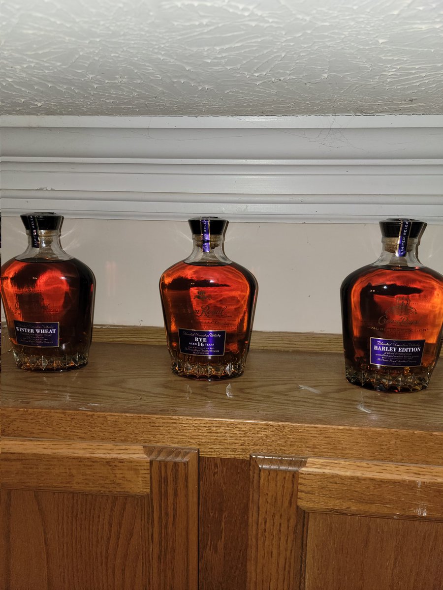 Found another limited Crown Royal out in the wild today. This year they released a Barley edition to the Noble collection. #crownroyal    #canadianwhiskey #noblecollection #crownroyalcollector #wiskey