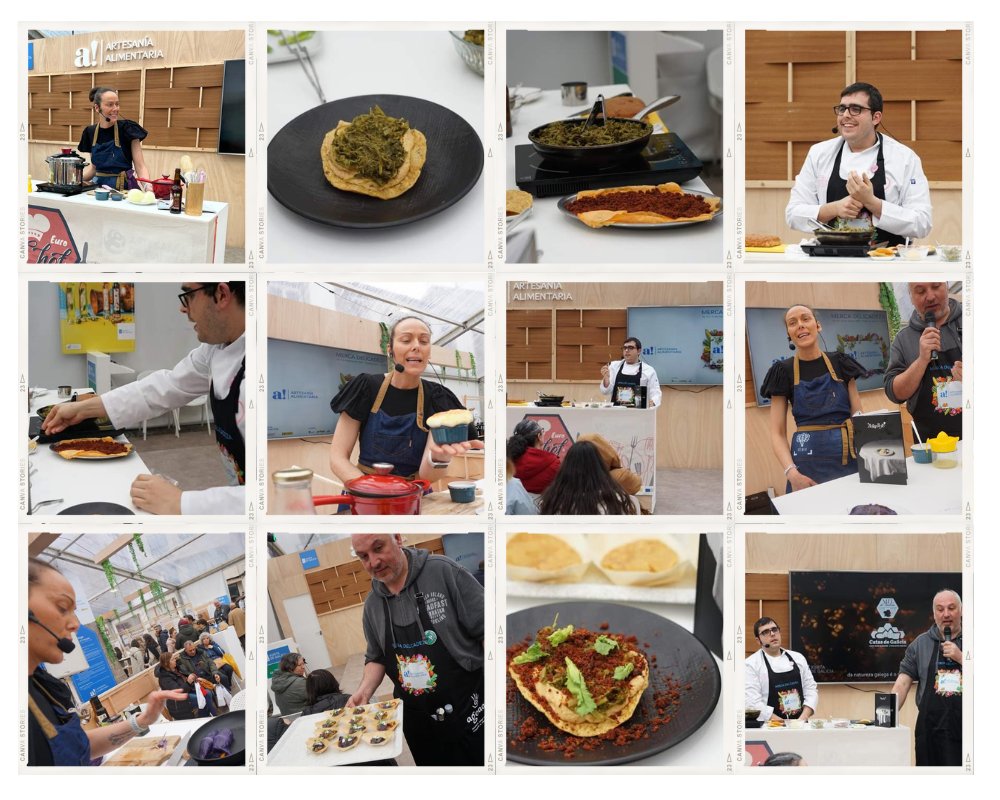 🤩Continuamos coa segunda xornada de #MercaDelicadeza colaborando dentro do Eurochef Project con dúas sesións de showcooking.

#Eurochef #cooperación #AGACAL #lalinsabe #CasaCurras #gdrponorte #gdr  #alimentacion #artesania #mercado  #feira #Agoaap
