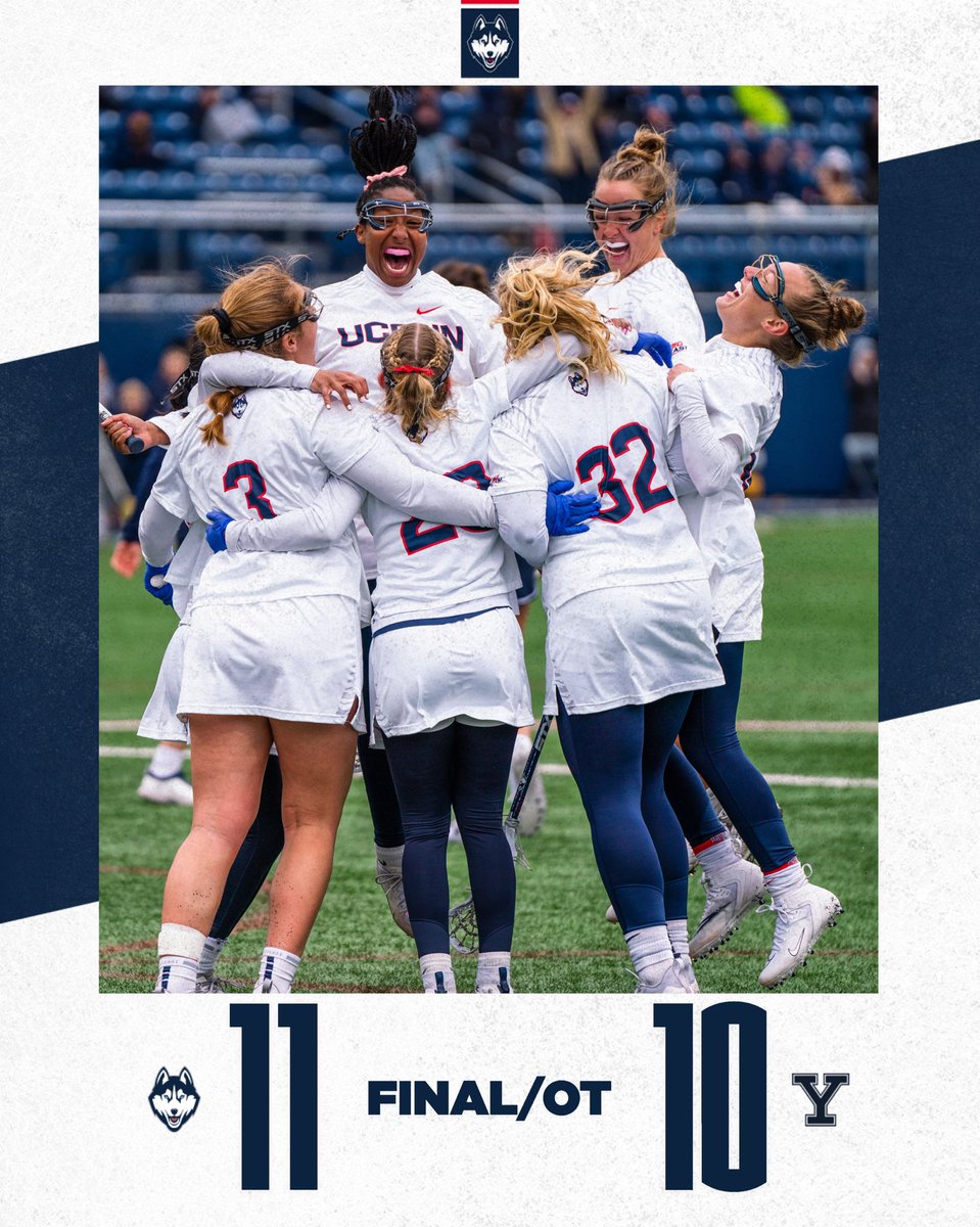 UConnWLAX's tweet photo. WE JUST TOOK DOWN No.15 YALE

#BleedBlue #NCAALAX https://t.co/Nd5o8BCHnJ