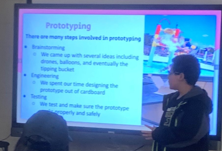 PPHSBroadRipple's tweet photo. The Broad Ripple Village Association challenged PPHS-North to design a better way to start the BRVA Duck Race on Sunday, June 4. This week the winning teams presented their ideas. #PPHSIndyNorth #BRVA #DuckRace #designthinking https://t.co/acIUxREcBK