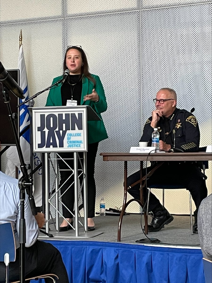Yesterday <a href="/DHSESCommish/">Commissioner Jackie Bray</a> spoke at the Regional Prevention Symposium at John Jay College. This event, in partnership with the <a href="/DHSgov/">Homeland Security</a> Center for Prevention Programs and Partnerships, advances the prevention of extremist and targeted violence in New York and New Jersey communities