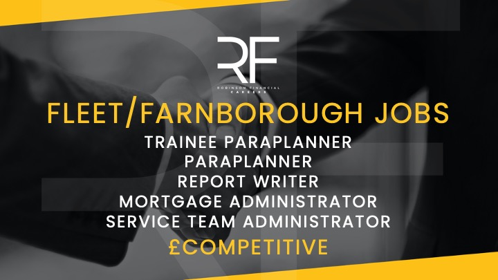 A number of opportunities have been created at a growing national, #CharteredWealthManagement firm at their offices in #Fleet/#Farnborough. #IFAJobs #ParaplannerJobs #FSJob #FinancialJobs #FinancialServicesJobs #FSJobs #CharteredParaplanner #DipFS #FleetJobs #FarnboroughJobs