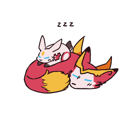 「<- sleepy 」|hhhscoob 📺 comms openのイラスト