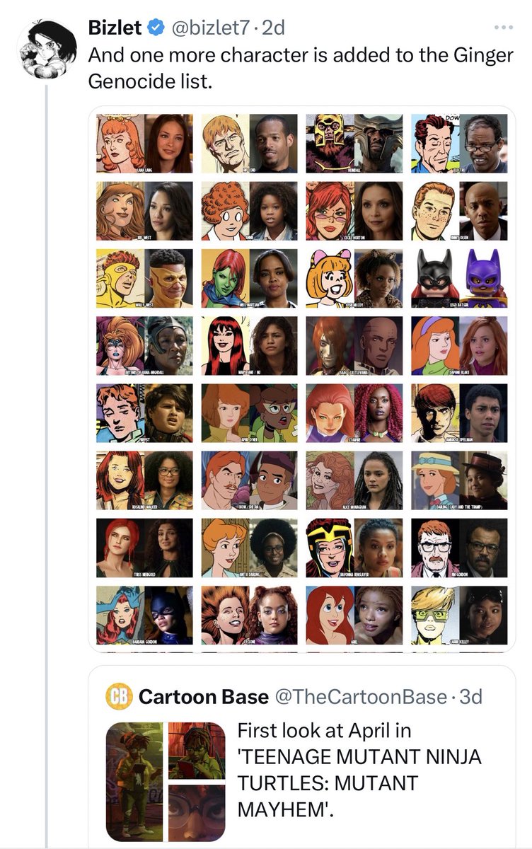 PoliticsLs on Twitter "“The ginger genocide list”"