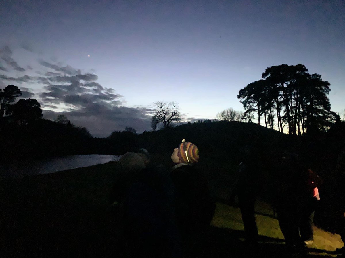 spgalea's tweet photo. What a stunning😍 night for a Crickhowell Walking Festival🥾 #BreconBeacons🏔 #Wales moonlit🌖 hike with my #DigbyDog🐶
#MyMagicalMotherland🏴 #Jupiter🪐 https://t.co/ArP3IPrvmg