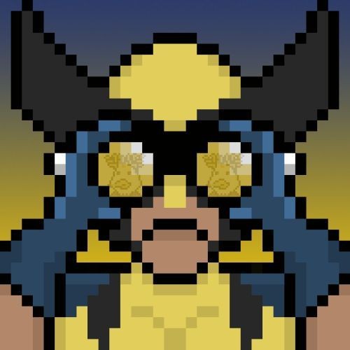 Get ready for action with 'Logan's Watch' - a fierce and unique pixelated NFT of Wolverine! 🐺👀 Add this masterpiece to your collection today and unleash the power of the X-Men. #NFT #Wolverine #PixelArt
opensea.io/assets/ethereu…