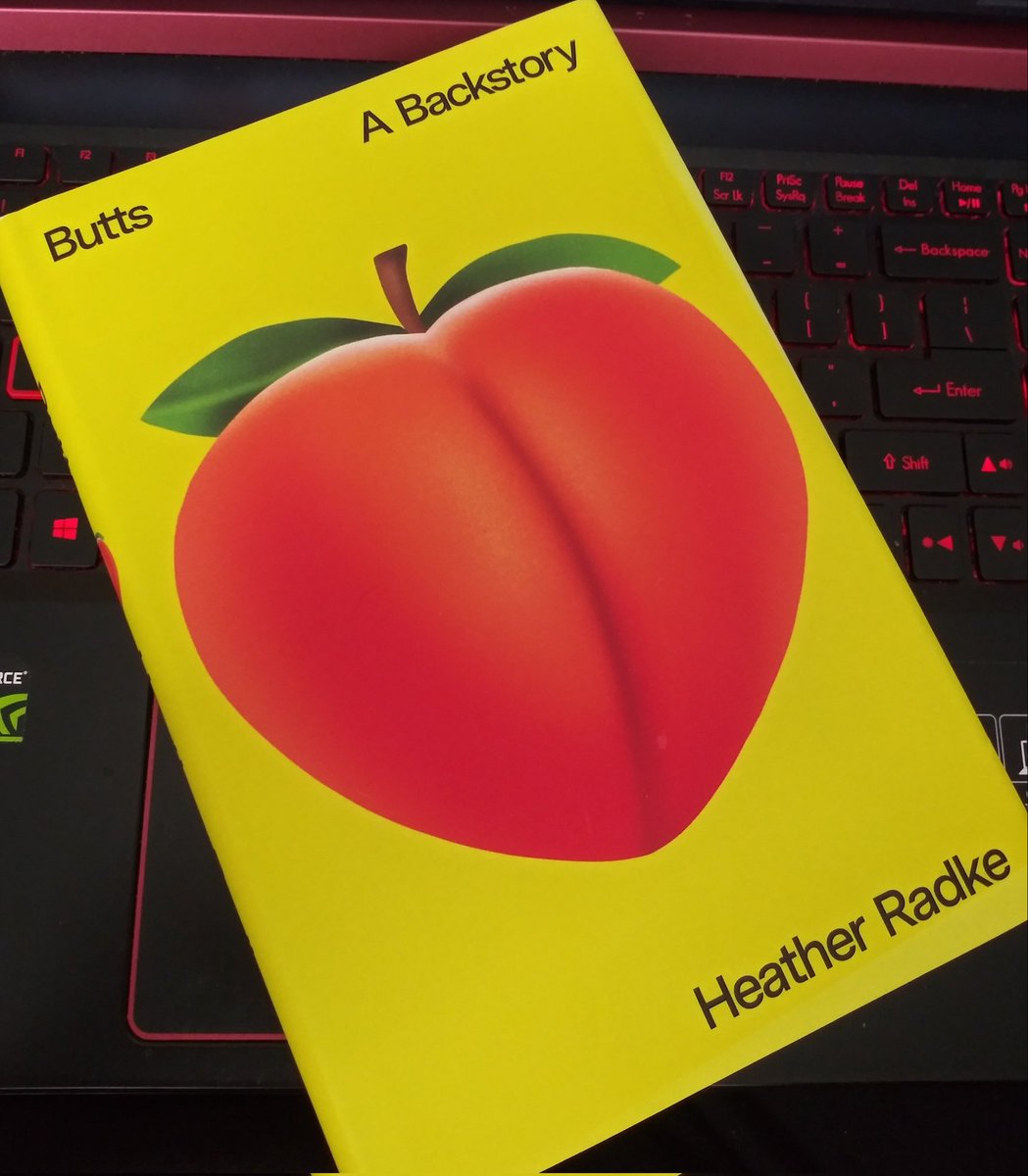 TheDallas's tweet photo. The book that I won from @fmnstbookclub's readathon came in this week!
Butts: A Backstory by Heather Radke.
Perfect cover. Zero notes. 10/10.
๐๐๐๐ #FBCReadathon https://t.co/mrolaGceSy