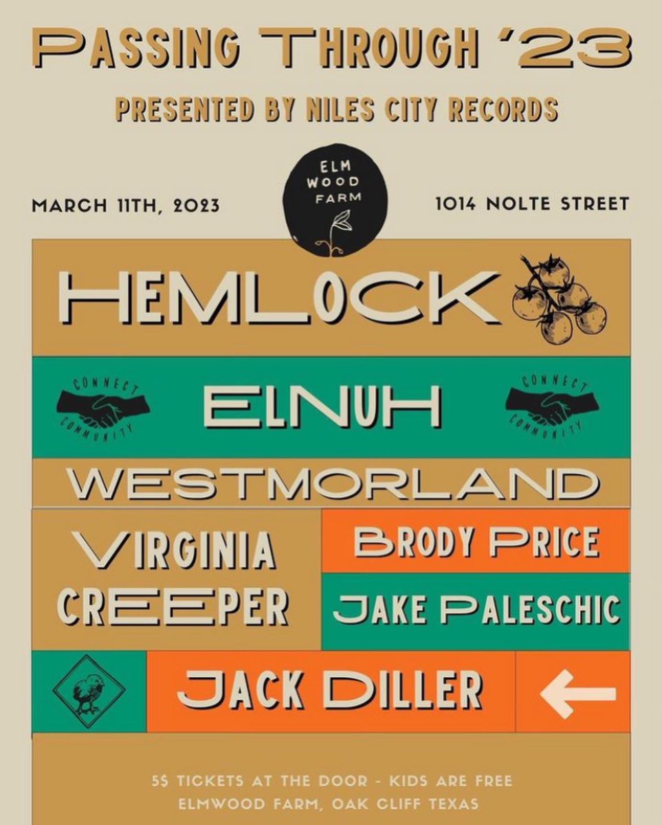 fest today fest today :))))) 
@ elmwood farms
oak cliff, tx 
set at 5:30pm