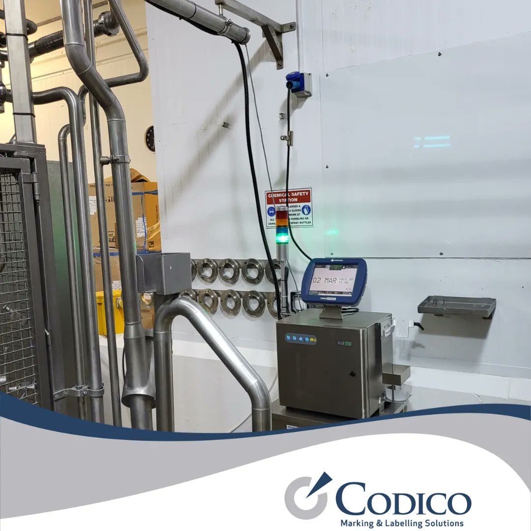 CodicoDist's tweet photo. #ICYMI
It's great to see another successful installation of an Ax350i! To learn more about the Ax-Series of Continuous Inkjet Printers, email info@codico-distributors.com or visit our website for more! https://t.co/T51DFYvVuD #CIJ #ContinuousInkjet #BatchCoding https://t.co/toNB0GHtwq